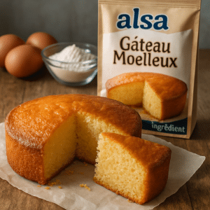 gâteau moelleux alsa ingrédient​