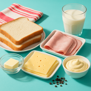 ingrédients croque monsieur